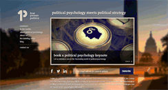 Desktop Screenshot of firstpersonpolitics.com