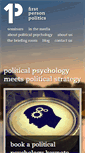 Mobile Screenshot of firstpersonpolitics.com